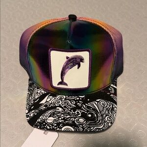 Vibrant Multicolor goorin bros Dolphin Trucker Hat Friday drop